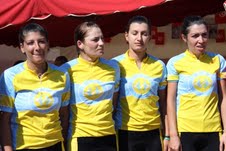 נבחרת האופניים, נשים, של סוריה 